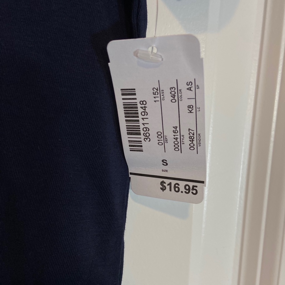 Basic Navy Tee - Picture 4 of 4